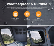 San Hima Kalbarri Gen 2 Hardshell Roof Top Tent with Ladder + Solar Panel