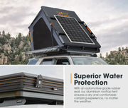 San Hima Kalbarri Gen 2 Hardshell Roof Top Tent with Ladder + Solar Panel
