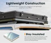 San Hima Kalbarri Gen 2 Hardshell Roof Top Tent with Ladder + Solar Panel