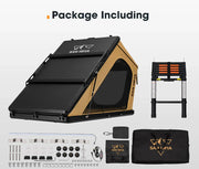 San Hima Kalbarri Gen 2 Khaki Hardshell Rooftop Tent