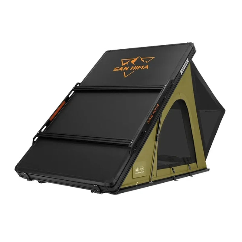 San Hima Kalbarri Lite Gen 2 Rooftop Tent with Ladder & Rack | Olive