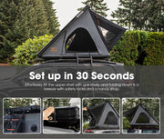 San Hima Kalbarri Lite Hardshell Rooftop Tent with Ladder