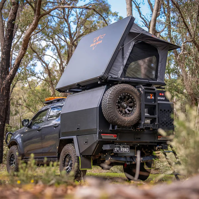 San Hima Kalbarri Side Gen 2 Hardshell Rooftop Tent With Ladder