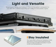 San Hima Kalbarri X Hardshell Roof Top Tent with Ladder + Solar Panel