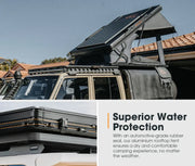 San Hima Kalbarri X Hardshell Roof Top Tent with Ladder + Solar Panel