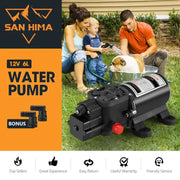 San Hima Self Priming 12V Water Pump | 6L/min