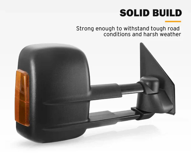 San Hima Towing Mirrors Gen1 for Toyota Landcruiser 200 Series | 2007 2021 | Pair