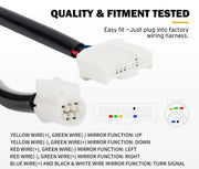 San Hima Towing Mirrors Gen1 for Toyota Landcruiser 200 Series | 2007 2021 | Pair