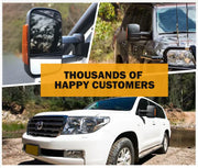 San Hima Towing Mirrors Gen1 for Toyota Landcruiser 200 Series | 2007 2021 | Pair