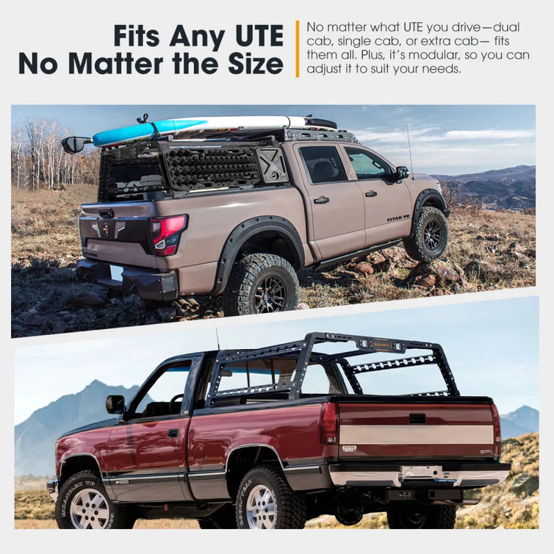 San Hima Universal Ute Tub Rack detail 5