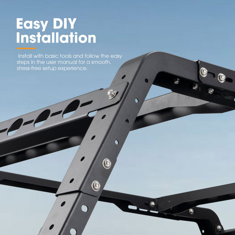 San Hima Universal Ute Tub Rack detail 7