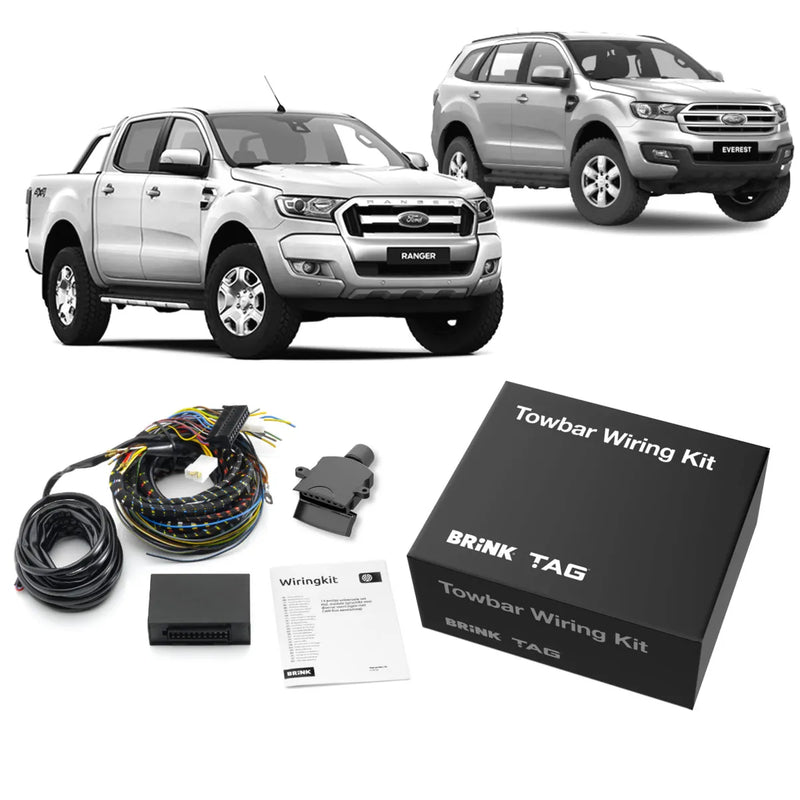 TAG Extreme Recovery Towbar & Direct Fit Wiring For Ford Ranger PX2 & PX3 Cab Chassis (08/2015 - 05/2022)