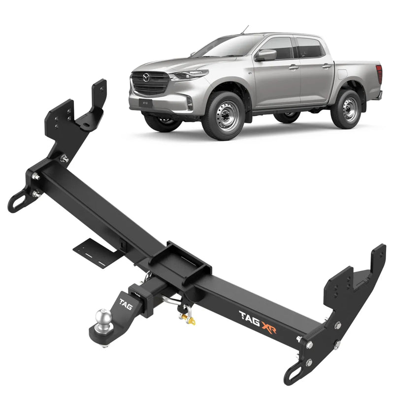 TAG Extreme Recovery Towbar &amp; Direct Fit Wiring Kit for Styleside Mazda BT-50 &amp; Isuzu D-MAX (07/2020 - on)