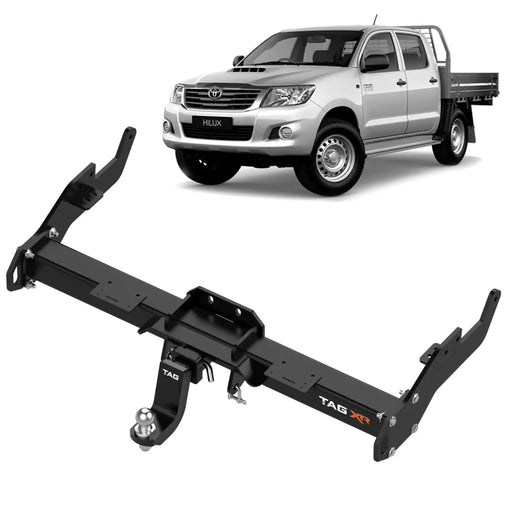 TAG Extreme Recovery Towbar & Direct Fit Wiring for Toyota Hilux N80 (10/2015 - 2026) & N90 (2026 - On) - Cab Chassis - TXR815-K202