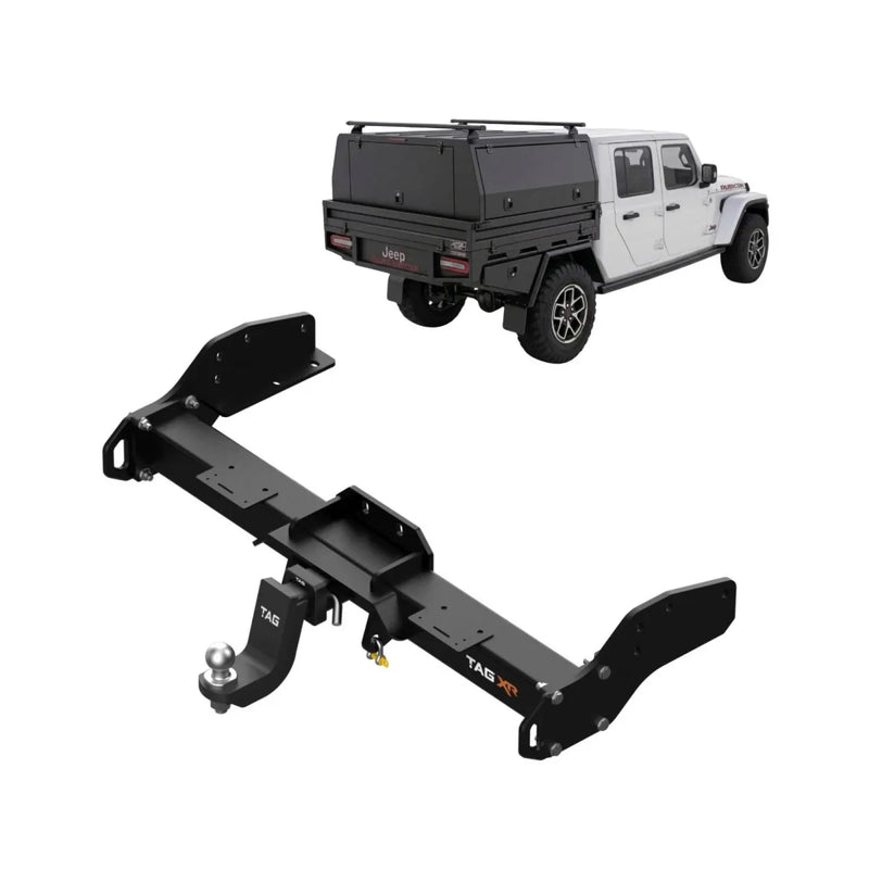 TAG Extreme Recovery Towbar & Universal Wiring for Jeep Gladiator Cab Chassis (JT)