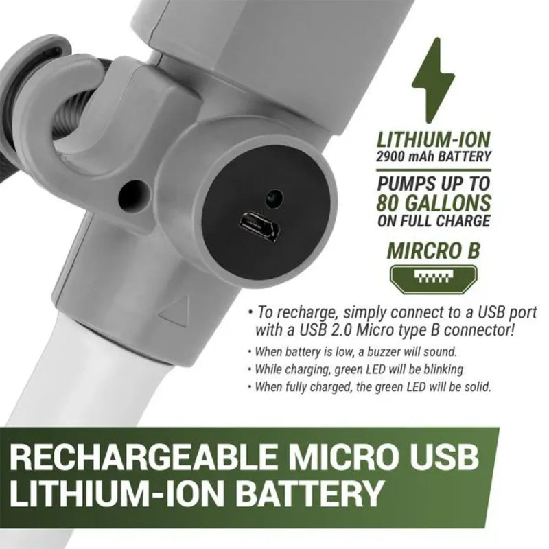 Titan Tanks Rechargeable Fuel Pump