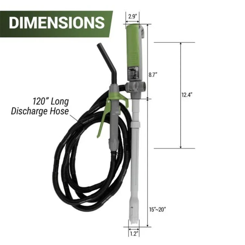 Titan Tanks Rechargeable Fuel Pump