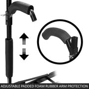 Trade Hero Motorcycle Carrier Rack with Brake Lights and Straps