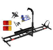 Trade Hero Motorcycle Carrier Rack with Brake Lights and Straps