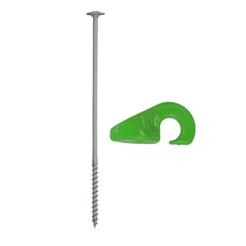 TRED Ezy Anchor 280mm Coastal Peg | Blue or Green - Green - Camping Accessories