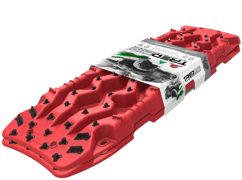 TRED Pro™ All-In-One Off-Road Recovery Tracks - Red - Recovery Tracks