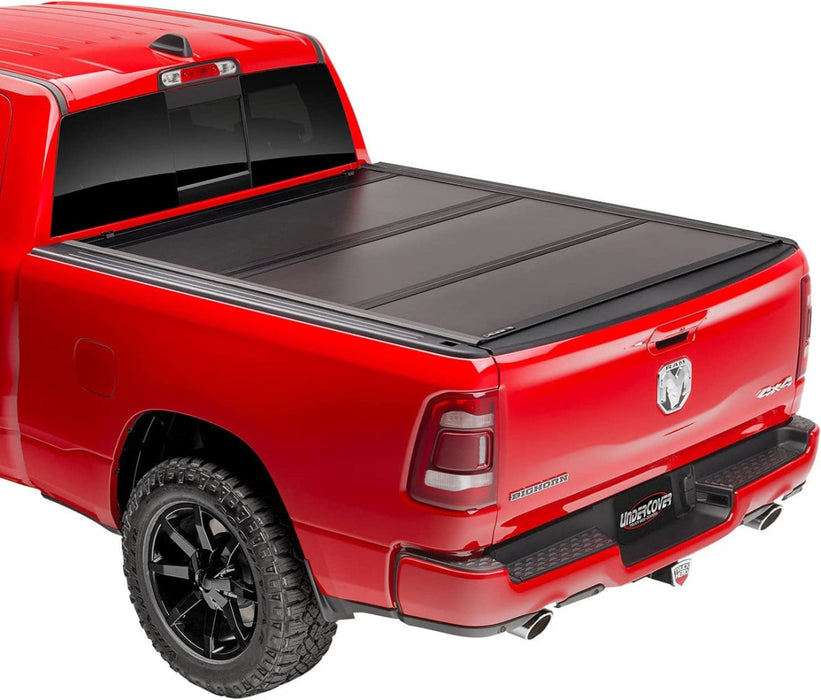 UnderCover Ultra Flex Hard Folding Truck Bed Tonneau Cover for RAM / Silverado / Ford / LDV - Ram 2500HD without Rambox - Tonneau