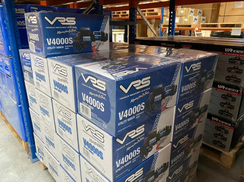 VRS V4000S Utility Electric Winch