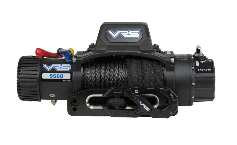 VRS 9500lb Electric Winch | 12V | Synthetic Rope