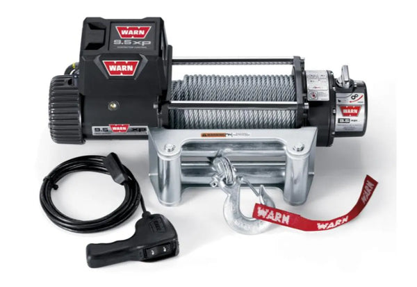 WARN PULL PAK SECURITY WINCH/ウォーンウィンチ12v Warn 9.5XP 12v Self Recovery Winch with Steel Wire — 4x4 Down Under