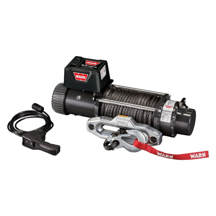 Warn 9.5XP-S 12v Self Recovery Winch with Synthetic Rope & Wireless Remote - Electric Winch