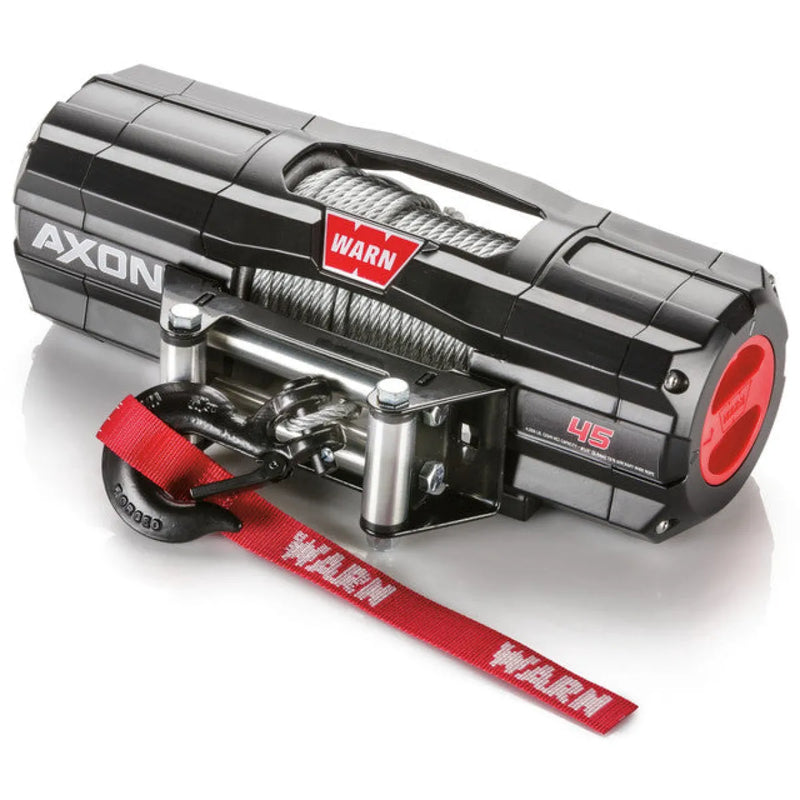 Warn Axon 45 4500lb Powersport ATV Winch - Steel Cable - ATV Winch