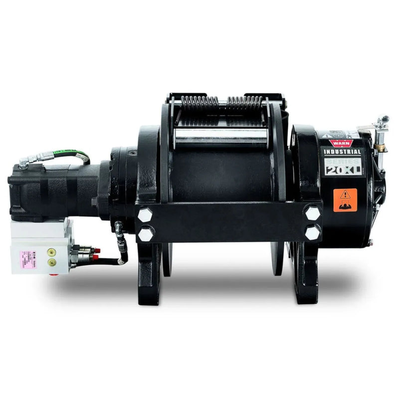 Warn Series 20XL Hydraulic Industrial Winch | Standard Drum and Air Clutch - Industrial Winch