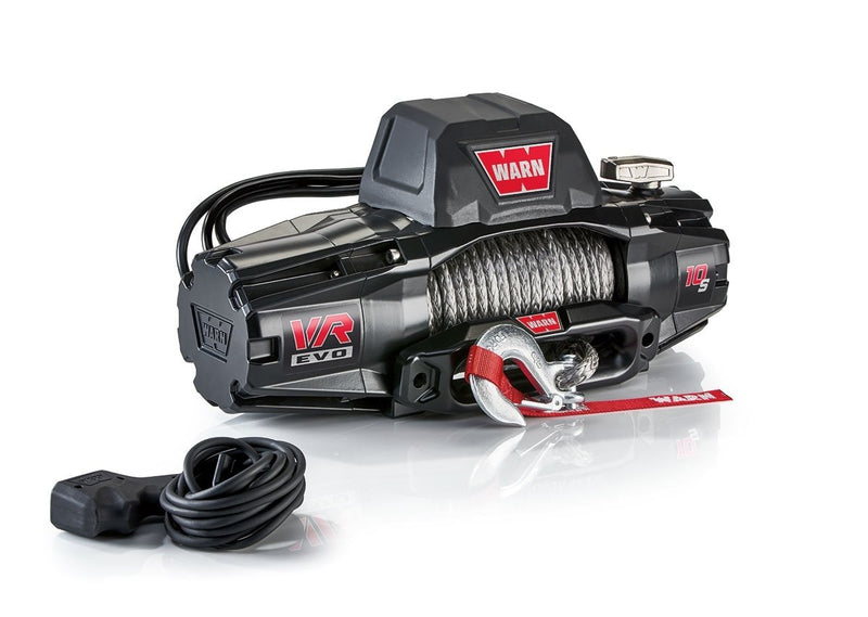 Warn VR Evo 10-S 4x4 Winch with Synthetic Rope - Electric Winch