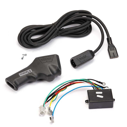 Electrical wiring harness with connectors for Warn VR Evo Winch Remote control module