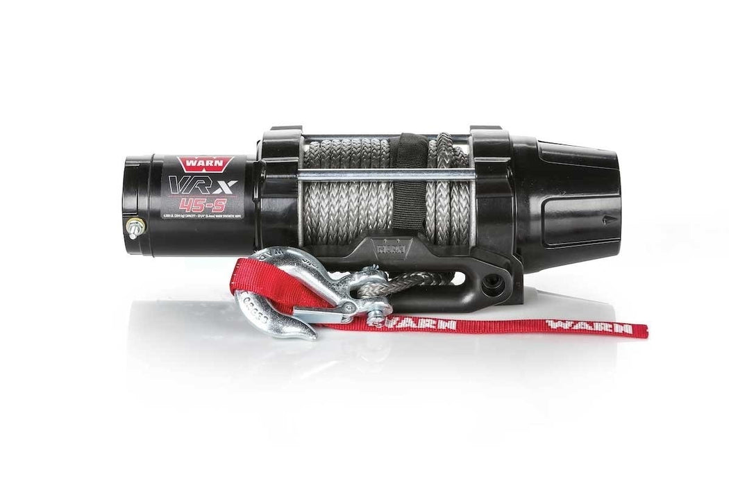 Warn VRX 45-S 4500lb Powersport ATV Winch with Synthetic Rope - ATV Winch