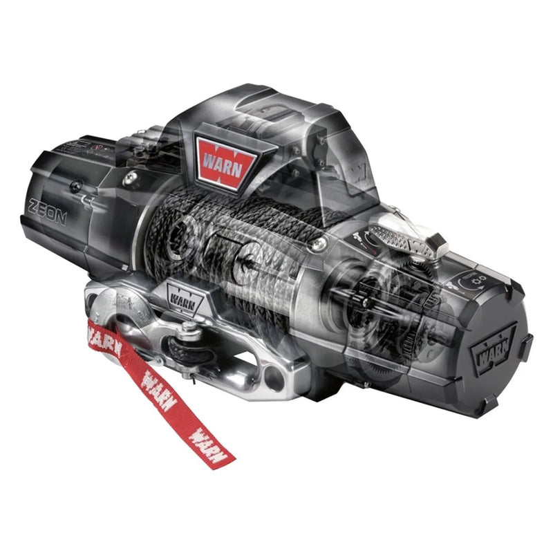 Warn Zeon 10 12v 10,000lb Winch with Steel Wire - Electric Winch