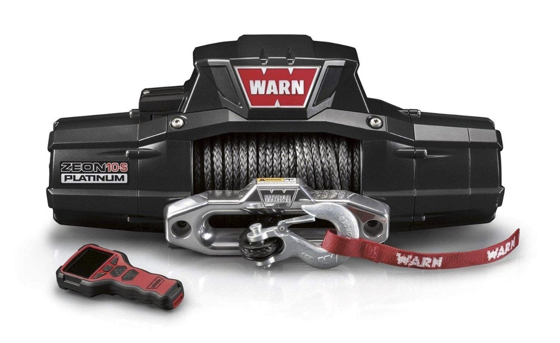 Warn Zeon 10-S Platinum 12v 10,000lb Winch | Synthetic Rope