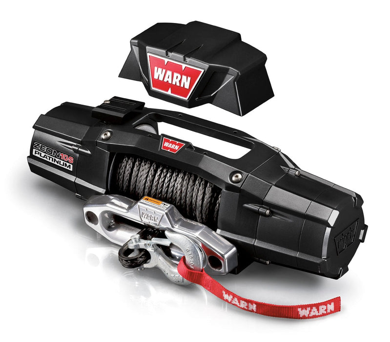 Warn Zeon Platinum 12-S 12v 12,000lb Electric Winch with Synthetic Rope - Electric Winch
