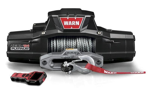 Warn Zeon 12-S Platinum 12v 12,000lb Winch | Synthetic Rope