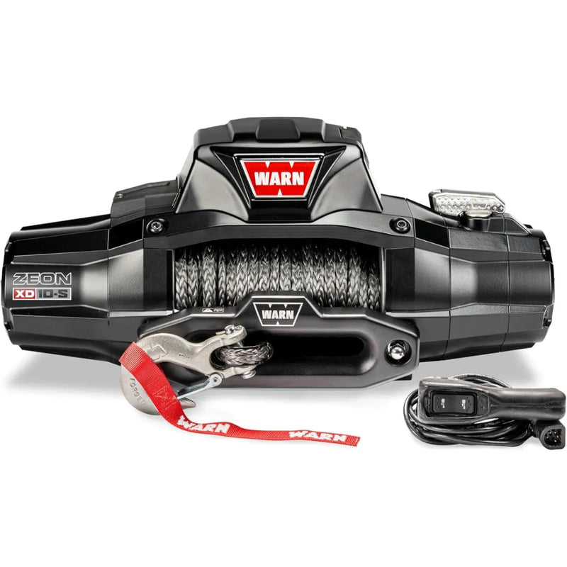 Warn Zeon XD 10-S 12V 10,000lbs Electric Winch with Spydura Synthetic Rope