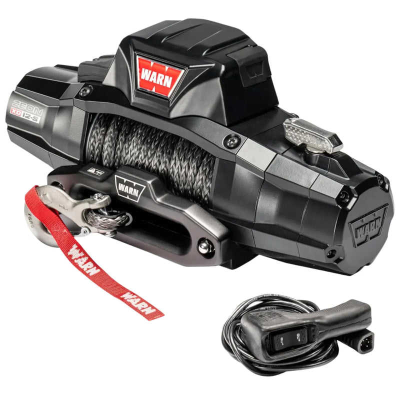 Warn Zeon XD 12-S 12V 12,000lbs Electric Winch with Spydura Synthetic Rope