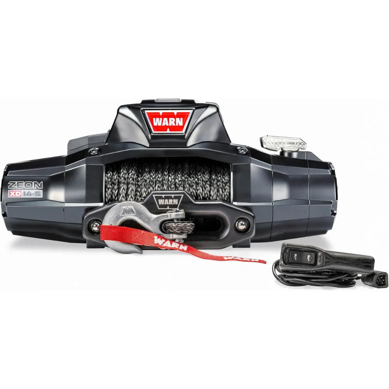 Warn Zeon XD 14-S 12V 14000lbs Electric Winch with Spydura Synthetic Rope