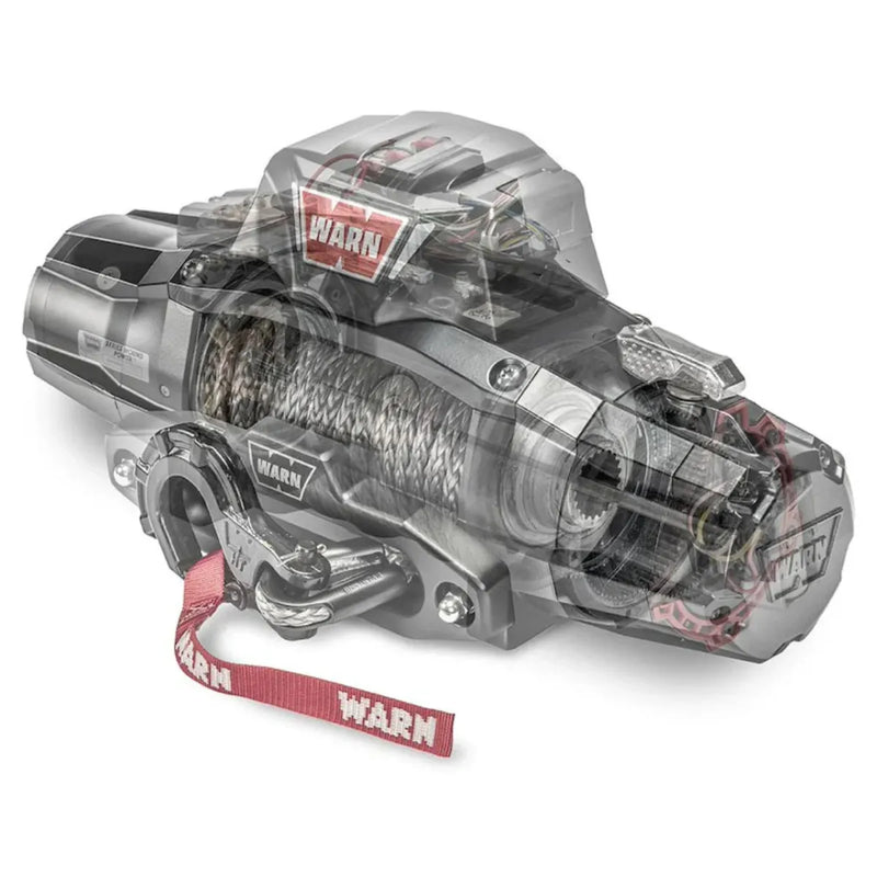 Warn Zeon XP 12-S 12V 12,000lbs Electric Winch with Spydura Synthetic Rope