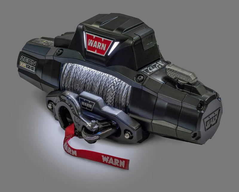 Warn Zeon XP 12-S 12V 12,000lbs Electric Winch with Spydura Synthetic Rope