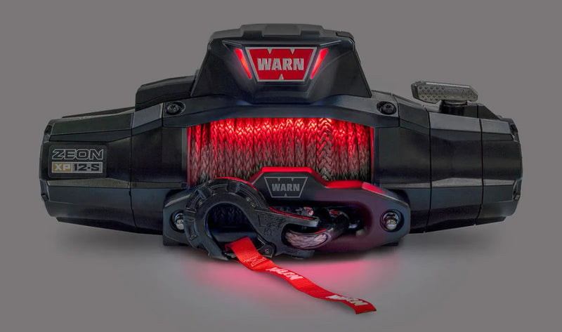Warn Zeon XP 12-S 12V 12,000lbs Electric Winch with Spydura Synthetic Rope