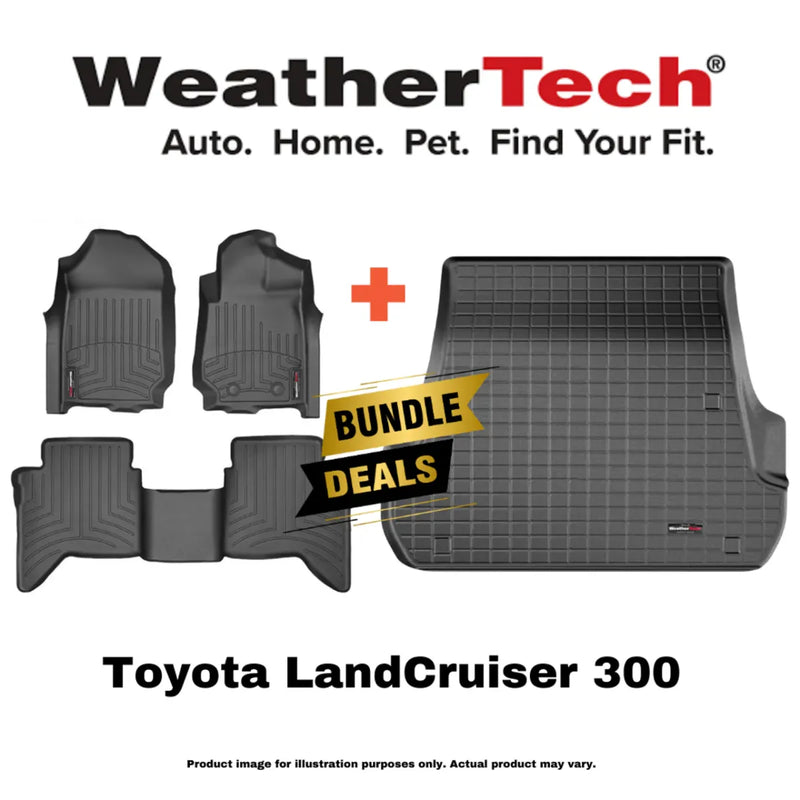 Weathertech Bundle deal for Toyota LandCruiser 300