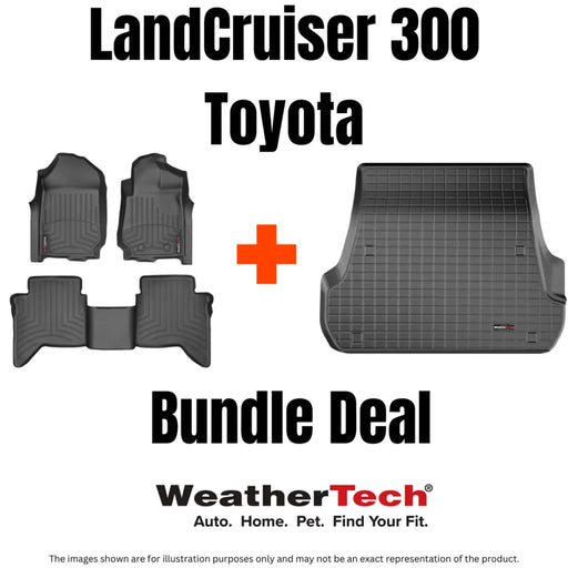 Weathertech Bundle deal for Toyota LandCruiser 300