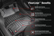 Weathertech FloorLiner Laser Measured Custom Fit | Front and Rear Set - Car Floor Mats
