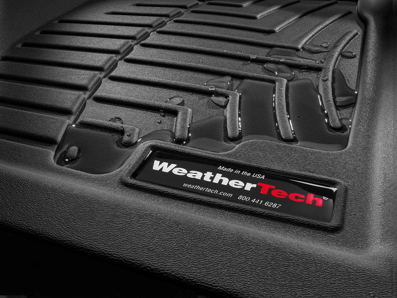 WeatherTech FloorLiner with deep grooves and ridges for superior vehicle protection