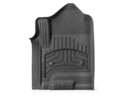 WeatherTech high performance molded rubber rear floor mats for vehicle interior custom fit